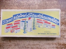 Altes Spiel mit Holzhäuser