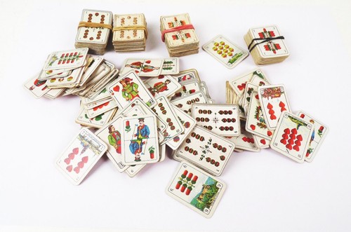 Konvolut mini kartenspiele - konvolut,