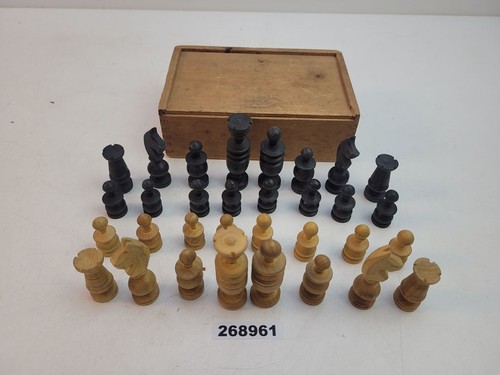 Set schachfiguren kästchen - in,