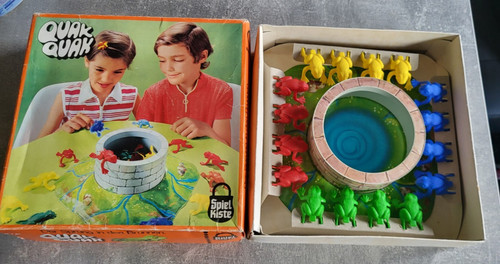 Quak spiele kiste - kiste, vintage