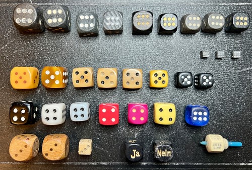 Alte spiel würfel - 32,