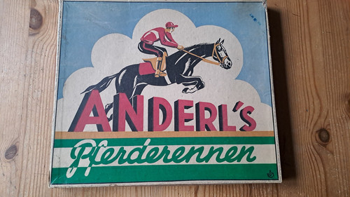 Antikes brettspiel vor - vor, 1945