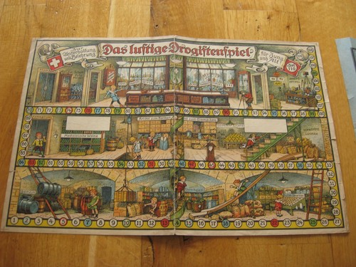 Altes spielbrett das lustige - ,
