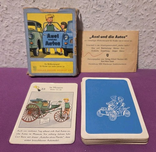 Ddr kartenspiel axel und die - ddr,
