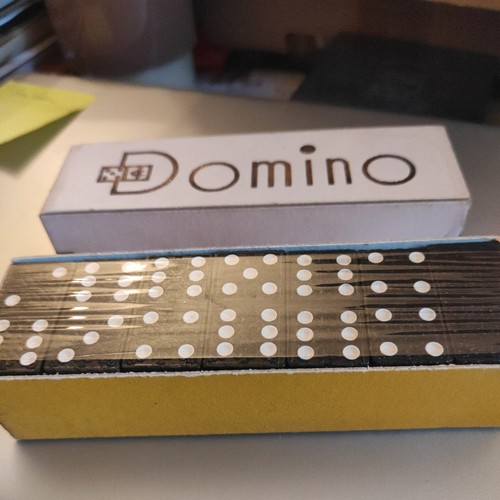 Altes domino spiel - spiel, der