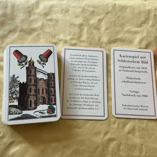 Kartenspiel schlesischem bild - schlesischem,