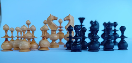Antikes schach regency - schach, stil