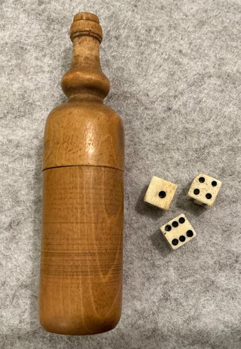Altes würfelspiel mini - würfelspiel, /