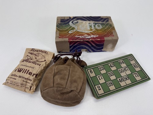 Antik brettspiel lotto - antik, bingo