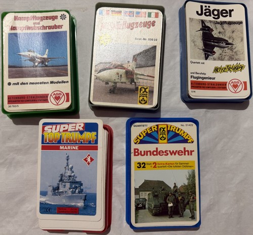 Vintage quartett konvolut - vintage, (5