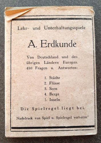 Altes spiel lehr und - spiel,