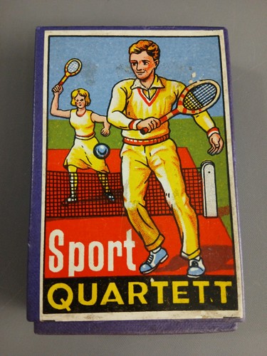 Kartenspiel sportquartett - kartenspiel,