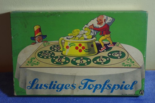 Altes lustige topfspiel - altes,
