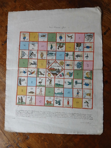 Antik spielbogen brettspiel - ,,