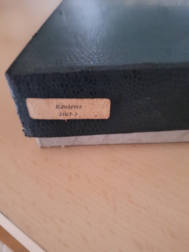 Altes roulette tischspiel - altes,