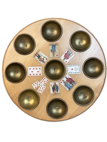 Altes pochbrett kartenspiel - altes,