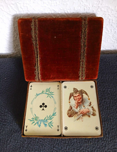 Antik decks kartenspiel - antik,