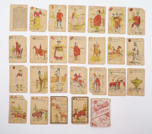 Wettrennspiel 1880 - wettrennspiel, um