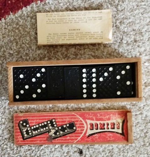 Altes domino spiel - altes, in