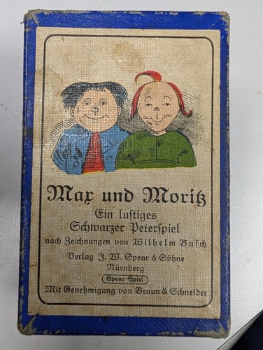 Max und moritz kartenspiel - moritz,