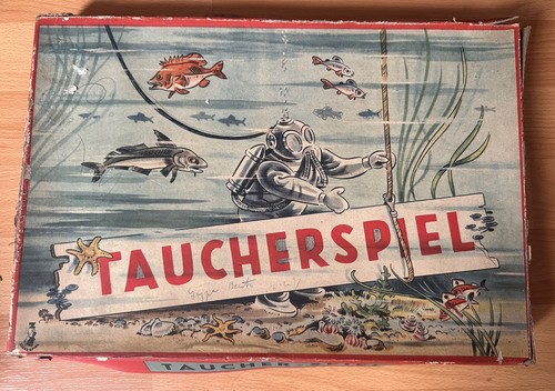 Altes taucherspiel vintage - altes,