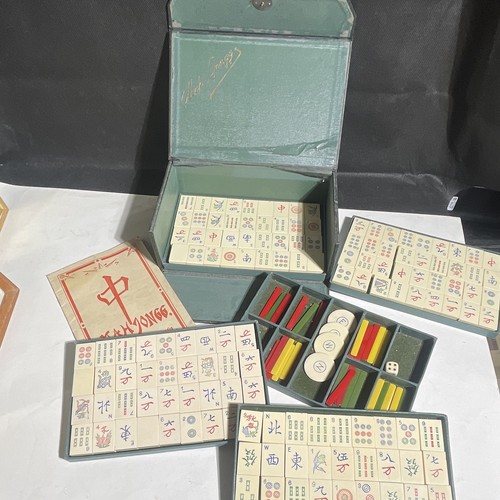 Altes mahjong spiel 1920 - mahjong,