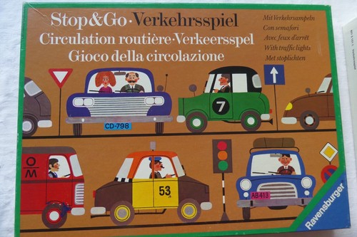 Stop verkehrsspiel 60er - go,