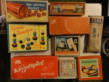 Konvolut diverser alter Spiele